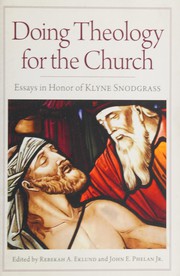 Front cover of Doing Theology for the Church by Rebekah Eklund