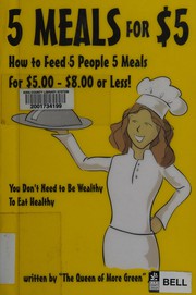 Cover of 5 meals for $5 by Jaci Rae