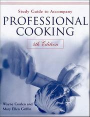 Cover of Professional Cooking (Study Guide) by Wayne Gisslen