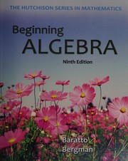 Cover of Beginning algebra by James Streeter
