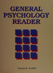 Cover of General Psychology Reader by Dennis Proffitt