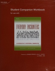 Front cover of Student companion workbook for use with Everyday encounters by Joanne Spence