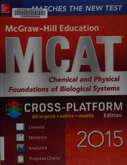 Cover of MCAT by George J. Hademenos