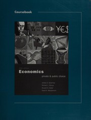 Front cover of Coursebook, Economics, private & public choice by James D. Gwartney