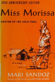 Cover of Miss Morrissa by Mari Sandoz