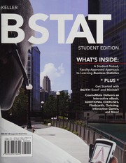 Front cover of BSTAT (with Review Cards and Printed Access Card) by Gerald Keller