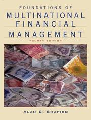 Front cover of Foundations of Multinational Financial Management by Alan C. Shapiro