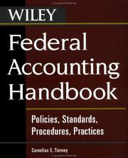 Cover of Federal Accounting Handbook by Cornelius E. Tierney