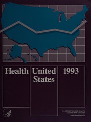 Front cover of Health, United States, 1993 by National Center for Health Statistics (U.S.)