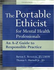 Cover of The portable ethicist by Barton E Bernstein