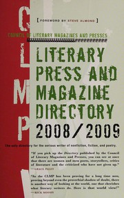 Cover of The literary press and magazines directory 2008/2009 by Council of Literary Magazines and Presses (U.S.)