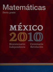 Cover of Matemáticas 6o grado by Elvia Perrusquía Máximo