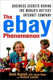 Cover of The e-Bay Phenomenon by David Bunnell