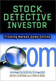 Front cover of Stock detective investor by Kevin Lichtman