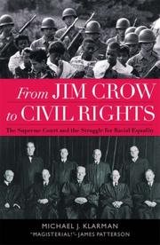 Front cover of From Jim Crow to Civil Rights by Michael J. Klarman