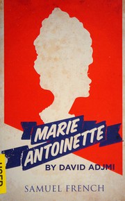Cover of Marie Antoinette by David Adjmi