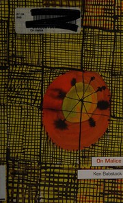 Cover of On Malice by Ken Babstock