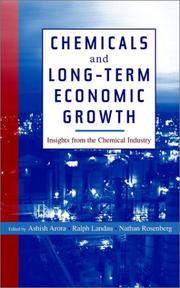 Front cover of Chemicals and Long-Term Economic Growth by Ashish Arora
