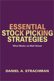 Cover of Essential Stock Picking Strategies by Daniel A. Strachman