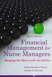 Front cover of Financial Management for Nurse Managers by Janne Dunham-Taylor