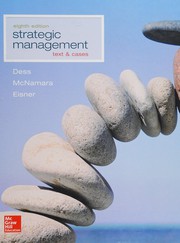 Cover of Strategic management by Gregory G. Dess