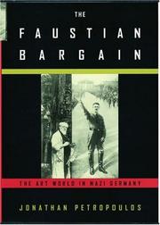 Cover of The Faustian bargain by Jonathan Petropoulos