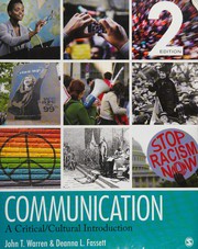 Cover of Communication by John T. (Thomas) Warren