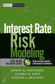 Front cover of Interest rate risk modeling by Sanjay K. Nawalkha