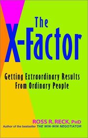 Cover of The X-Factor by Ross R. Reck
