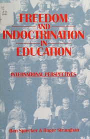 Front cover of Freedom and Indoctrination in Education by Ben Spiecker