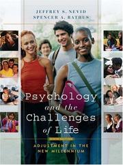 Cover of Psychology and the challenges of life by Jeffrey S. Nevid