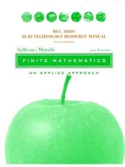 Front cover of Finite Mathematics by Michael Joseph Sullivan Jr.