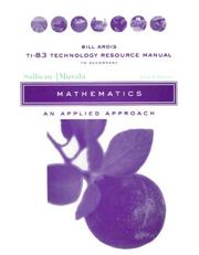 Front cover of Technology Resource Manual to Accompany Mathematics by Michael Joseph Sullivan Jr.