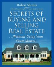 Cover of Secrets of Buying and Selling Real Estate.. by Robert Shemin