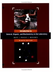Front cover of Introduction to general, organic, and biochemistry in the laboratory by Morris Hein
