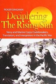Cover of Deciphering the rising sun by Roger Dingman