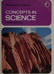 Front cover of Concepts in science by Paul F. Brandwein