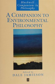 Cover of A companion to environmental philosophy by Dale Jamieson