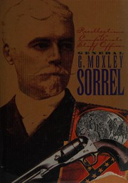 Front cover of Recollections of a Confederate Staff Officer by G. Moxley Sorrel