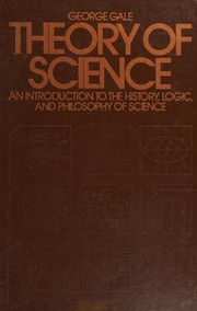 Front cover of Theory of science by Gale, George
