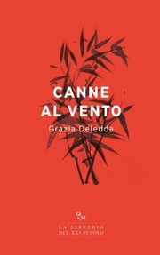 Cover of Canne al vento by Grazia Deledda