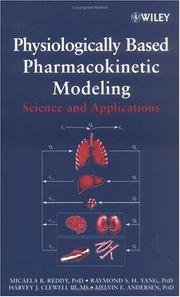 Front cover of Physiologically based pharmacokinetic modeling by Micaela Reddy