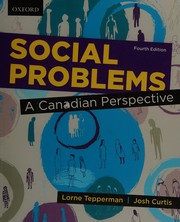 Cover of Social problems by Lorne Tepperman