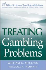 Cover of Treating gambling problems by William George McCown