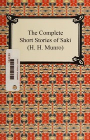 Front cover of The complete short stories of Saki by Saki