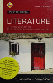 Front cover of Literature--Fifth Compact Edition by X. J. Kennedy