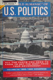Front cover of The World Almanac of U.S. Politics 1993-95 (World Almanac of U.S. Politics) by Books Pharos
