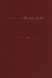 Front cover of Warranted Christian belief by Alvin Plantinga