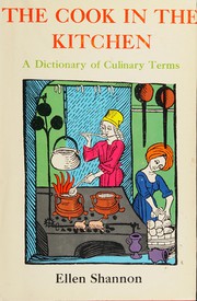 Front cover of The cook in the kitchen by Ellen C. Shannon