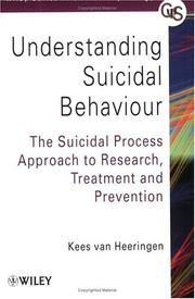 Cover of Understanding Suicidal Behaviour by Kees van Heeringen